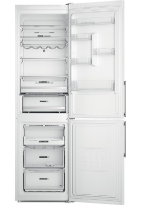 Whirlpool Холодильник з нижн. мороз., 202.7x59.6х67.8, холод.відд.-263л, мороз.відд.-104л, 2дв., А++, NF, інв., дисплей, зона нульова, білий