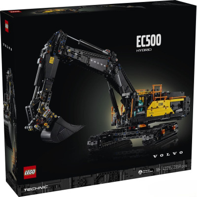 LEGO Конструктор Technic Екскаватор Volvo EC500 Hybrid