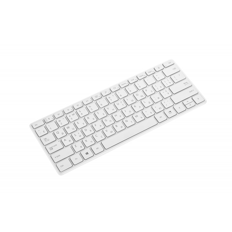 Microsoft Клавіатура Designer Compact 79 key, BT, EN/UKR/RU, Білий