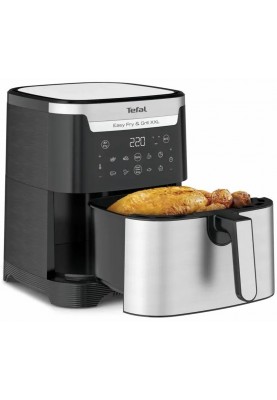 Tefal Мультипіч EasyFry&Grill XXL, 1830Вт, чаша-6.5л, сенсорне керув., 8 програм, пластик, черно-сірий