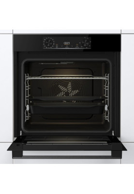 Gorenje Комплект (духовка електрична BOS6737E06BG + поверхня індукційна GI6401BSC), 743032, чорний