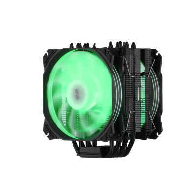 2E Gaming Процесорний кулер Air Cool AC120D6-ARGB, LGA1851, 1700, 1366, 1200, 115x, AM5, AM4, AM3, AM3+, AM2, AM2+, FM2, FM1, 4pin PWM, 3pin +5VARGB, TDP 200W