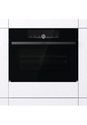 Gorenje Духова шафа електрична компактна, 50л, A+, дисплей, ф-ція мікрохвиль, чорний