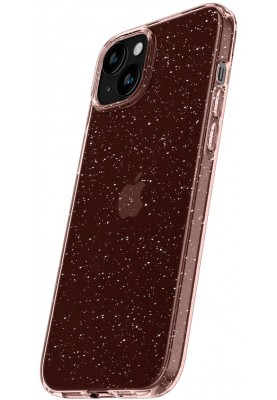 Spigen Чохол для Apple iPhone 15 Plus Liquid Crystal Glitter, Rose Quartz