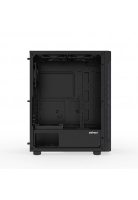 Zalman Корпус I4, без БЖ, 2xUSB3.0, 1xUSB2.0, 6x120мм, VGA 320мм, LCS ready, Mesh Side/Front Panel, ATX, чорний