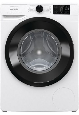 Gorenje Пральна машина фронтальна, 8кг, 1400, A+++, 46,5см, дисплей, пара, інвертор, білий