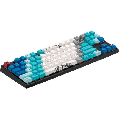 Varmilo Клавіатура механічна APG87 Summit R1, C-TK Red, WL/USB-A, White Led