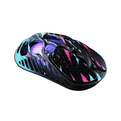 GravaStar Миша Mercury X Pro, 8K, BT/WL/USB-A, RGB, Neon Graffiti