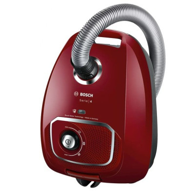 Bosch Пилосос мішковий, 600Вт, 4л, ЕРА10, червоний