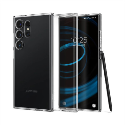 Spigen Чохол для Samsung Galaxy S24 Ultra, Crystal Flex, Crystal Clear