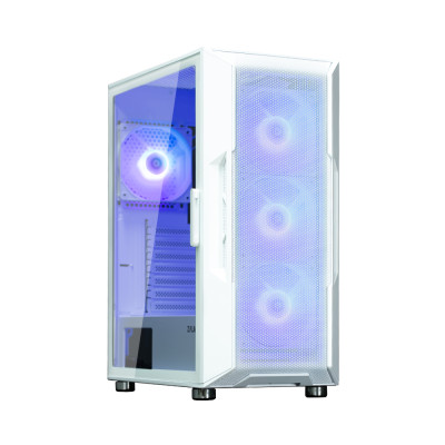 Zalman Корпус I3 Neo ARGB без БЖ, 2xUSB3.0, 1xUSB2.0, 4x120мм ARGB, VGA 355мм, LCS ready, TG Side Panel, ATX, білий