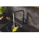 Grohe Змішувач для кухні Blue Pure Minta, довж.виливу - 223мм, поворотний/витяжний, 2 води, фантомний чорний