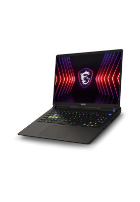 MSI Ноутбук Vector 16 HX A14VHG 16.0 FHD+, Intel i7-14650HX, 32GB, F1TB, NVD4080-12, DOS, чорний