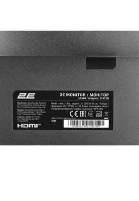 2E Монітор 23.8" E2425B D-Sub, HDMI, VA, 100Hz, FreeSync