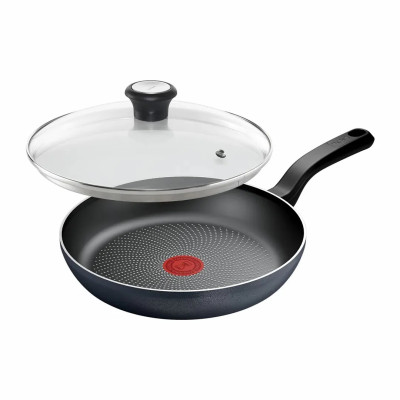 Tefal Сковорода з кришкою So' Light, 26см, алюміній, бакеліт, скло, чорний