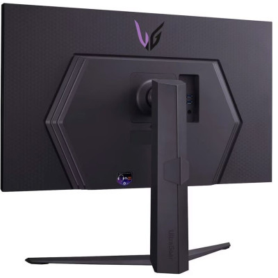 LG Монітор LG 31.5" 32GR93U-B 2xHDMI, DP, USB, Audio, IPS, 3840x2160, 144Hz, 1ms, DCI-P3 95%, G-SYNC, FreeSync, Pivot, HDR400