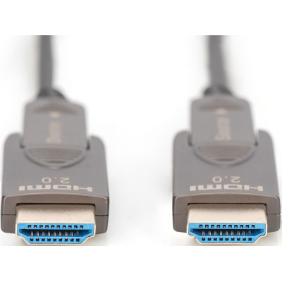 Digitus Кабель DIGITUS HDMI (M/M), 4K, AOC, 10м, чорний