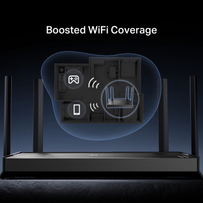 TP-Link Маршрутизатор Archer BE220 BE3600, 4x GE LAN, 1x GE WAN, MESH TP-Link Маршрутизатор Archer BE220 BE3600, 4x GE LAN, 1x GE WAN, MESH