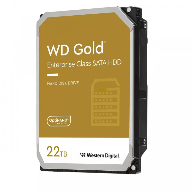 WD Жорсткий диск 22TB 3.5" 7200 512MB SATA Gold