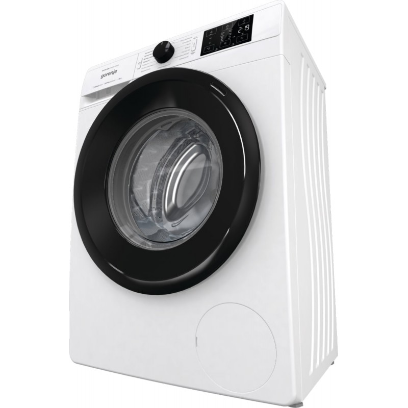 Gorenje Пральна машина фронтальна, 8кг, 1400, A+++, 46,5см, дисплей, пара, інвертор, білий