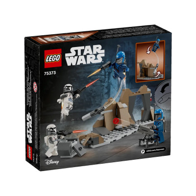 LEGO Конструктор STAR WARS Бойовий комплект «Засідка на Мандалорі»