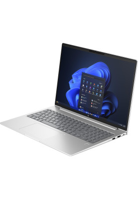 HP Ноутбук Probook 460-G11 16" WUXGA IPS AG, Intel U7-155H, 16GB, F1024GB, UMA, DOS, сріблястий