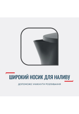 Tefal Електрочайник Delfini 1.7л, пластик, сріблясто-чорний