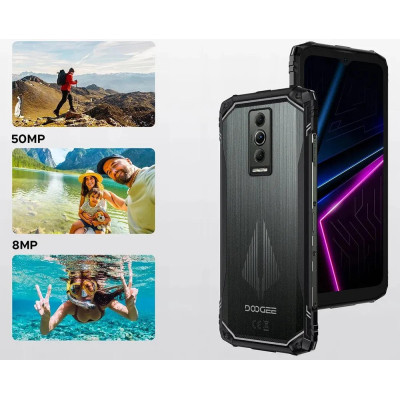Doogee Смартфон Blade 10 Pro Energy 6.56" 6/256ГБ, 2SIM, 5150мА • рік, чорний