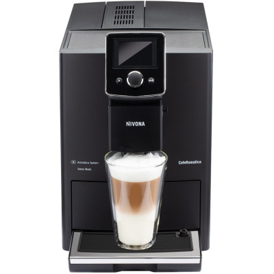 Nivona Кавамашина автоматична CafeRomatica NICR 820, 1465 Вт., резервуар для води 1.8 л., 15 Бар., механ., сірий.