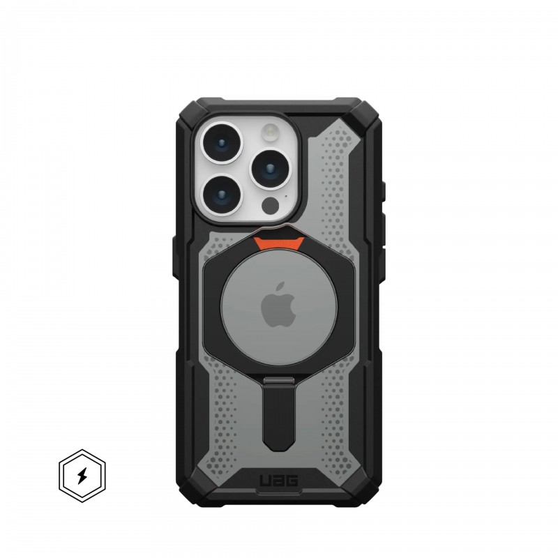 UAG Чохол для iPhone 15 Pro, Plasma XTE Magsafe, Black/Orange