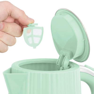 Russell Hobbs Електрочайник Eden, 1.7л, нержавіюча сталь, пластик, фісташковий
