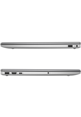 HP Ноутбук 255-G10 15.6" FHD AG, AMD A-7120U, 8GB, F256GB, UMA, DOS, сріблястий