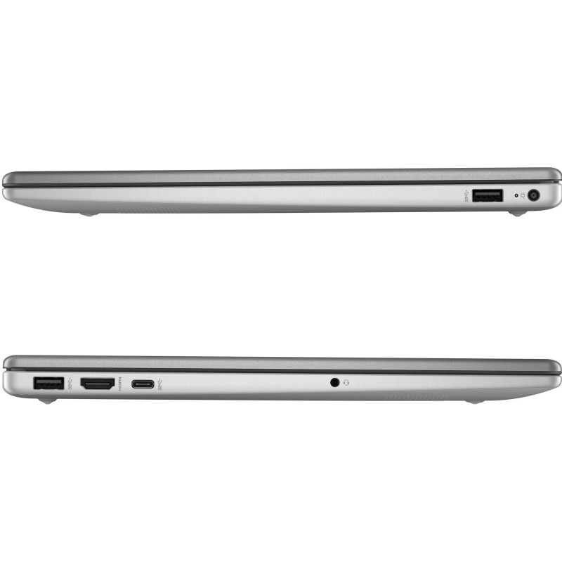 HP Ноутбук 255-G10 15.6" FHD AG, AMD A-7120U, 8GB, F256GB, UMA, DOS, сріблястий