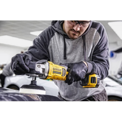 DeWALT Шліфмашина полірувальна акумуляторна DeWALT 18В 180мм 800-2200об/хв 1.9кг без АКБ та ЗП
