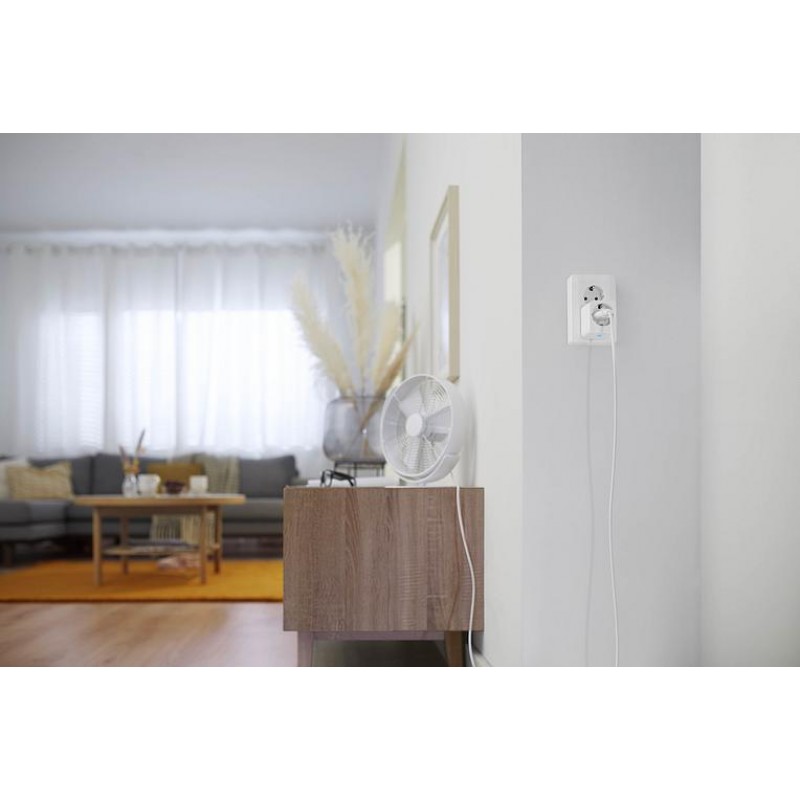 WiZ Розумна розетка Smart Plug Powermeter, Type-F, Wi-Fi