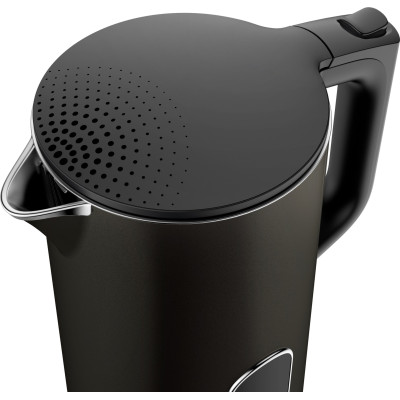 Tefal Електрочайник DIGITAL, 1,7л, з підвійними стінками, цифровий дисплей, сіро-чорний