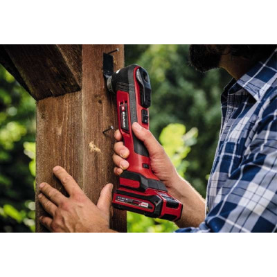 Einhell Багатофункціональний інструмент акумуляторний TP-MG 18 Li BL - Solo PXC 18В 11000-20000кол·хв кут колінь 3.2° 1.08 кг без АКБ і ЗП Einhell Багатофункціональний інструмент акумуляторний TP-MG 18 Li BL - Solo PXC 18В 11000-20000кол·хв кут колінь 3.2° 1.08 кг без АКБ і ЗП