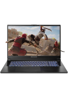 Dream Machines Ноутбук RG4060-17 17.3FHD IPS, Intel i7-14650HX, 16GB, F1TB, NVD4060-8, DOS, чорний