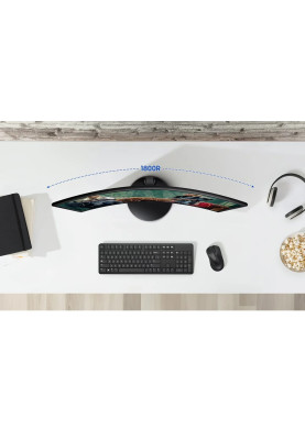 Samsung Монітор 27" S27D360 D-Sub, HDMI, VA, 100Hz, 4ms, CURVED