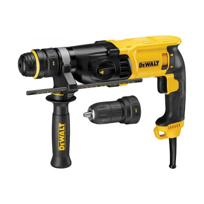 DeWALT Перфоратор мережевий SDS-Plus 900Вт 3.0 Дж 0-5350уд/хв 0-1450об·хв 3 режими кейс 3.1кг