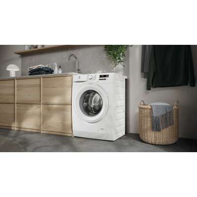 Electrolux Пральна машина Electrolux фронтальна, 8кг, 1400, A, 58см, дисплей, інвертор, білий Electrolux Пральна машина Electrolux фронтальна, 8кг, 1400, A, 58см, дисплей, інвертор, білий
