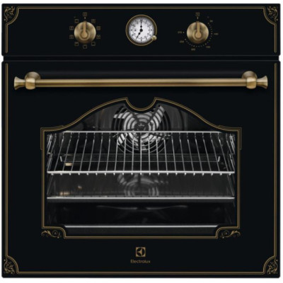Electrolux Духовий шафа електрична Rococo, 72л, A, конвекція, чорний