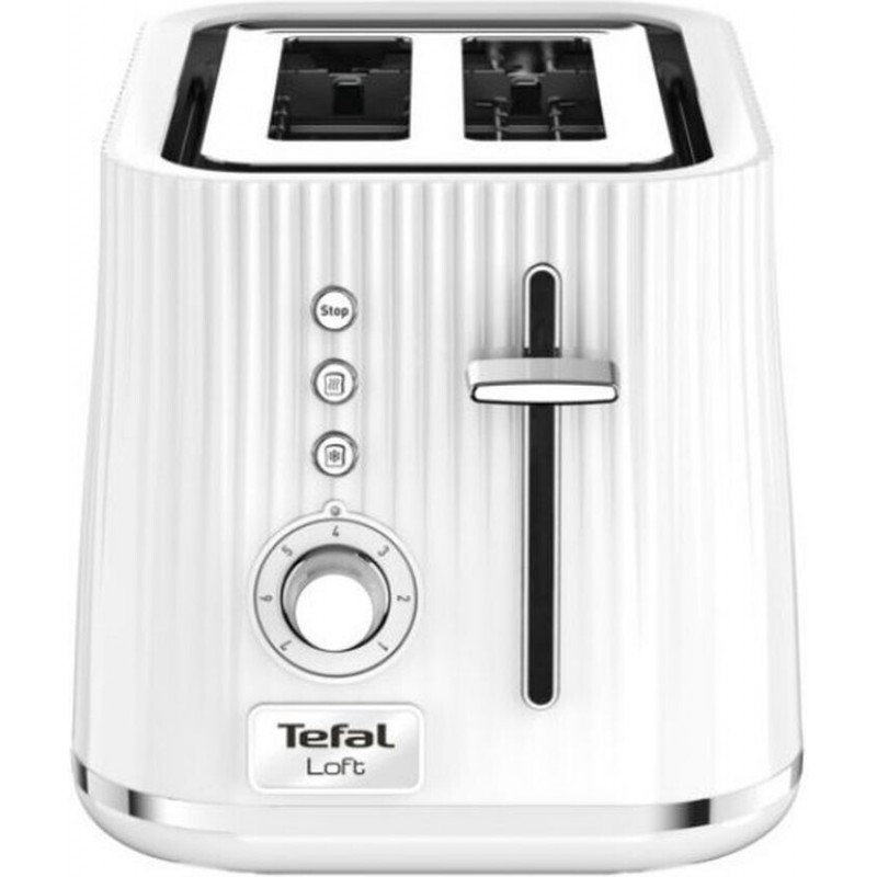 Tefal Тостер Loft 850Вт, пластик, білий