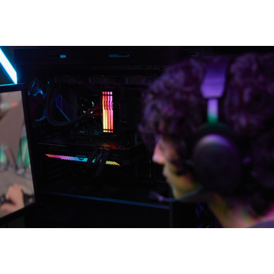 Kingston Пам'ять до ПК DDR5 5600 16GB KIT (8GBx2) FURY Beast RGB