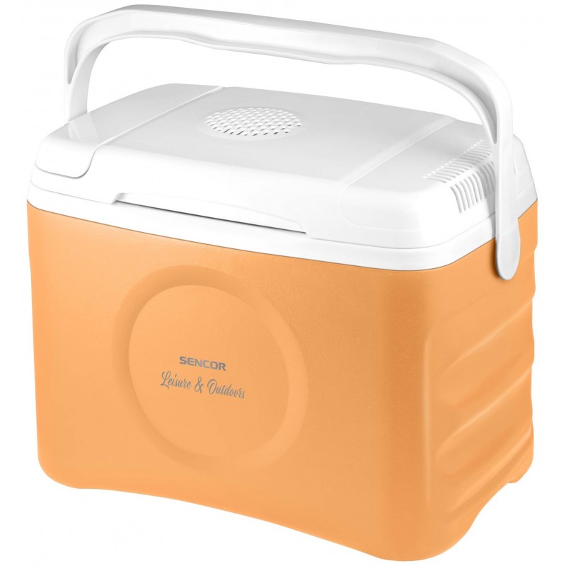 Sencor Холодильник дорожній, 34.5x45.5х33.5, 22л, 1дв., помаранчевий