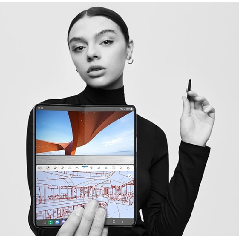 Samsung Смартфон Galaxy Fold 5 (F946) 7.6' 12/512GB, 2SIM, 4400mAh, Black