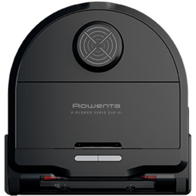 Rowenta Робот-пилосос миючий X-Plorer Serie 240 AI Animal & Allergy Model, 8000ПаВт, h=9.8см, 0.22л, конт пилок -0.22л, автон. робота до 120хв, чорний