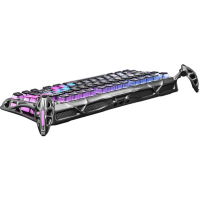 GravaStar Клавіатура механічна GravaStar K1 Pro 80keys, GravaStar x Kailh Speedy Mint, BT/WL/USB, cyberpunk