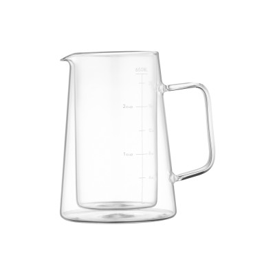 ARDESTO Френч-прес Ardesto Black Mars з подвійними стінками 650мл, боросилікатне скло, нержавіюча сталь, прозорий