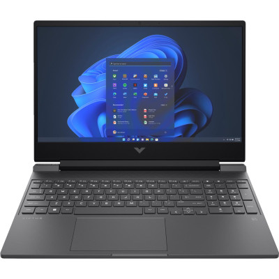 HP Ноутбук HP Victus 15-fa2707 15.6" FHD IPS AG, Intel i5-13420H, 16GB, F512GB, NVD3050-6, DOS, сірий